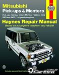 Mitsubishi Pick-up and Montero 1983 - 1996 Haynes Repair Manual