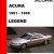 Acura Legend 1991-1995 Service and Repair Manual