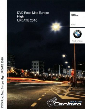 BMW DVD Road Map Europe Professional 2010