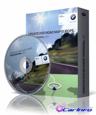 BMW Navigation DVD [Road map All Europe] Professional 2011 (2010/Multi)  3xDVD
