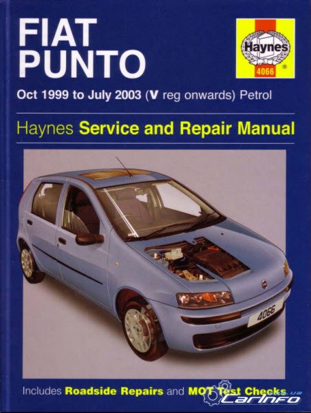 FIAT PUNTO 1999-2006  Haynes Service and Repair Manual