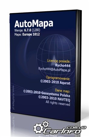 AutoMapa ver.6.7.0 [Europe + Russia] (2010/MULTI)
