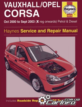 Opel Corsa 2000-2003 Haynes Service and Repair Manual