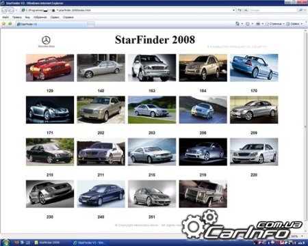 Mercedes Benz StarFinder v3 2008   