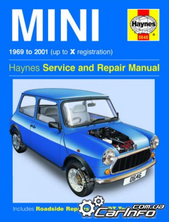 Mini 1969 to 2001 Haynes Service and Repair Manual