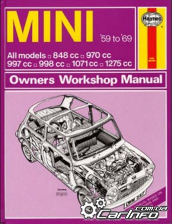 Mini 1959 to 1969 Haynes Owners Workshop Manual