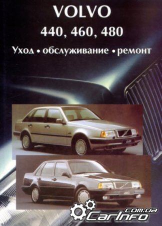 VOLVO 440, 460, 480 1987-1992 Руководство по ремонту и эксплуатации