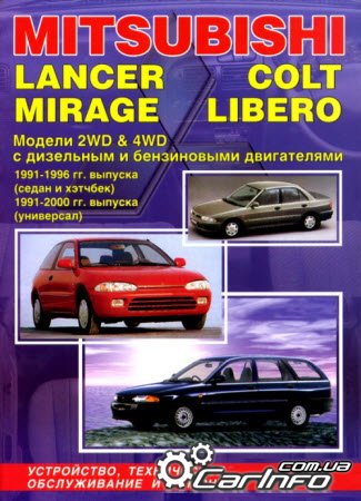 MITSUBISHI LANCER / COLT / MIRAGE / LIBERO 1991-2000     
