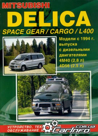 MITSUBISHI DELICA / SPACE GEAR / CARGO / L400  1994     
