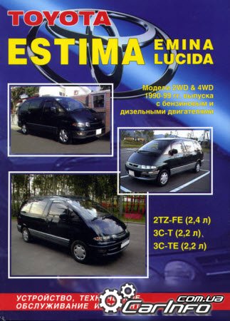 TOYOTA ESTIMA / EMINA / LUCIDA 1990-1999  / 