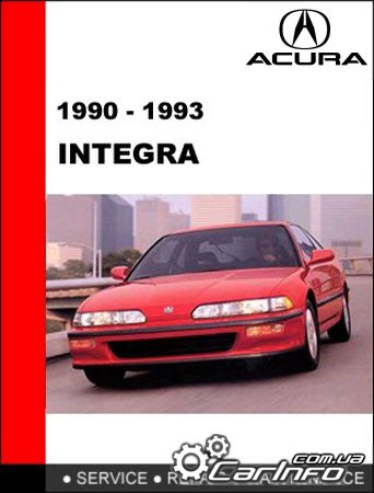 Acura Integra 1990-1993  Service Repair Manual