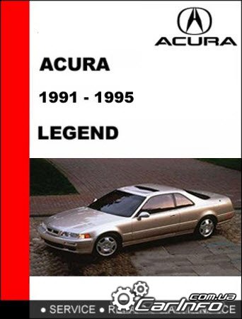 Acura Legend 1991-1995 Service and Repair Manual