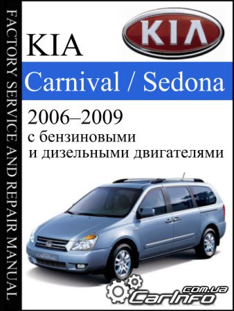 Kia Carnival Sedona 2006-2009    