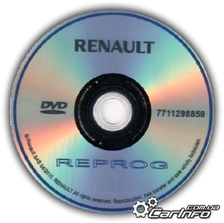 Renault Reprog v178 2019 Дилерская база прошивок автомобилей Рено