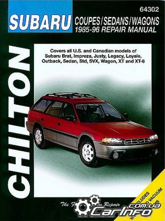 Subaru 1985-1996 Chilton Repair Manual