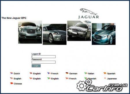 Jaguar EPC 12/2013 Каталог запасных частей JAGUAR