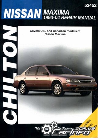 Nissan Maxima 1993-2004 Chilton's Total Car Care Repair Manual