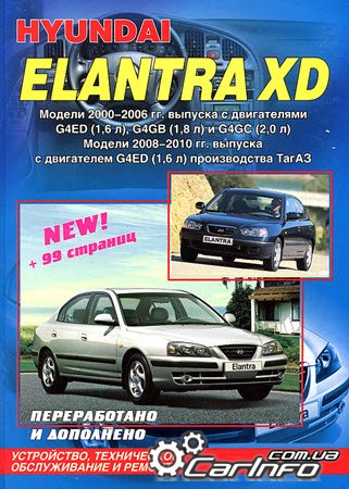 HYUNDAI ELANTRA XD 2000-2006  2008-2010     