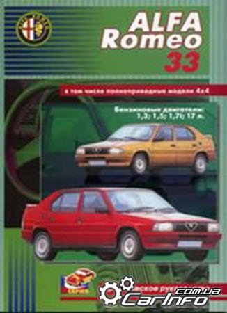 ремонт Alfa Romeo 33, обслуживание Альфа Ромео 33, эксплуатация Alfa Romeo 33