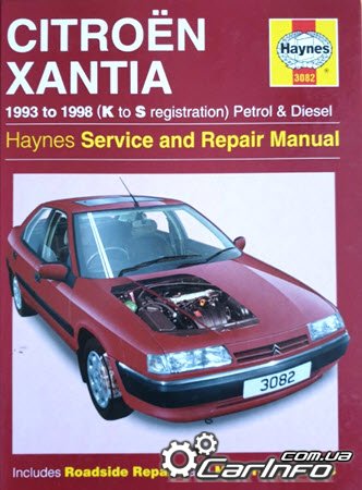 Citroen Xantia (1993-1998 K-S Registration) Haynes Service and Repair Manual